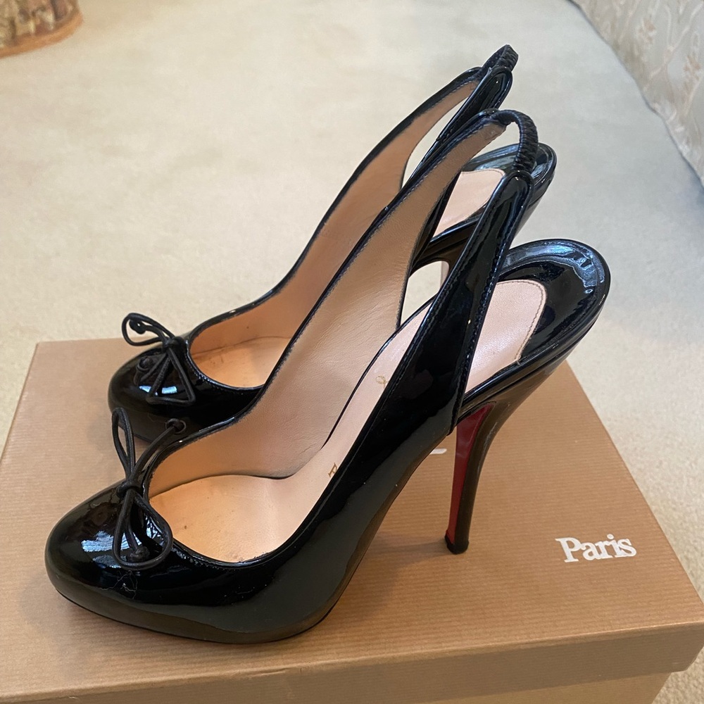 Christian Louboutin Elegant Black High Heels